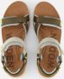 Woden Line Lite Sandalen bruin Textiel Dames - Thumbnail 3