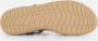 Woden Line Lite Sandalen bruin Textiel Dames - Thumbnail 4
