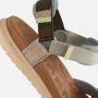 Woden Line Lite Sandalen bruin Textiel Dames - Thumbnail 5