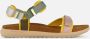 Woden Line Lite Sandalen groen Textiel - Thumbnail 5