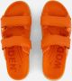 Woden Lisa Leather Sandalen Orange Dames - Thumbnail 3