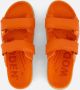 Woden Lisa Leather Sandalen Orange Dames - Thumbnail 3