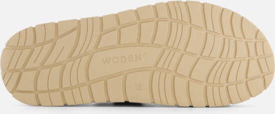 Woden Lisa Sandalen oranje Leer