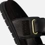 Woden Lisa Leather Sandalen Black Dames - Thumbnail 5