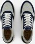 Woden Nicoline Sneakers blauw Textiel Dames - Thumbnail 6