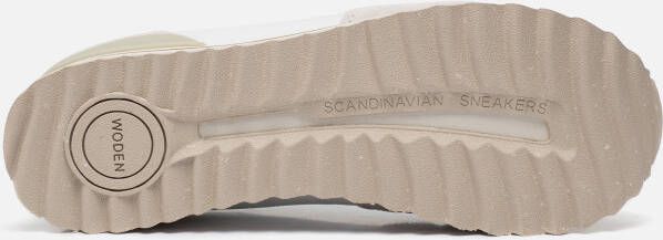 Woden Nora III Plateau Sneakers wit suede