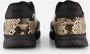 Woden Nora natural soft sneakers zwart snake Dames - Thumbnail 2