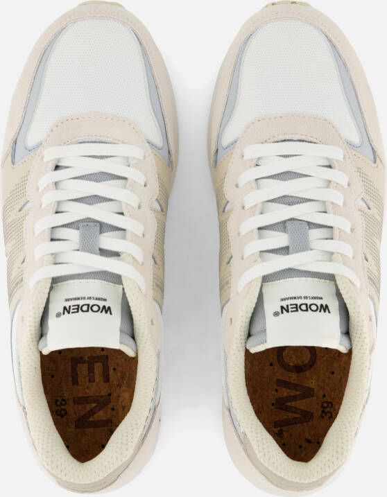 Woden Rigmor Reflective Sneakers beige Suede