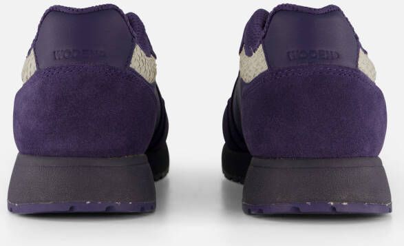Woden Ronja Fruit Sneakers blauw Suede Dames
