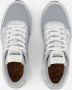 Woden Ronja Metallic Sneakers zilver Leer Dames - Thumbnail 4