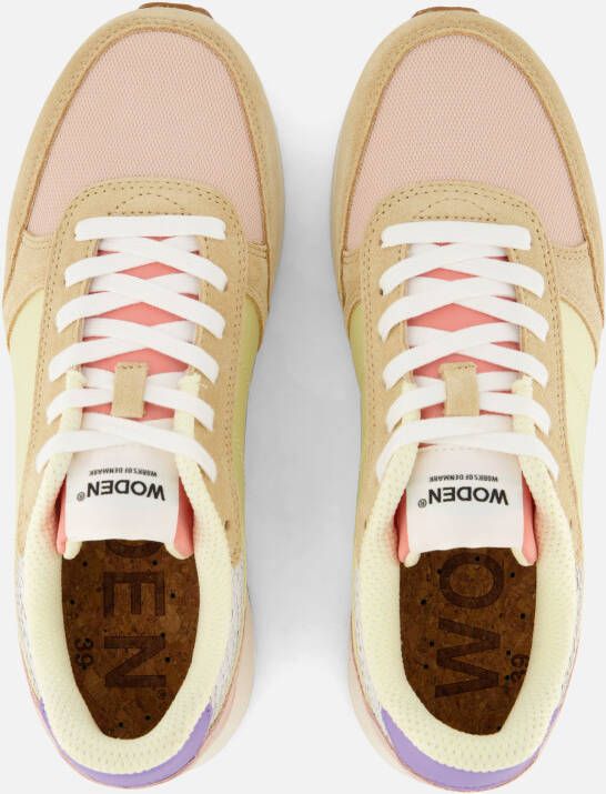 Woden Ronja Powder Sneakers beige Leer