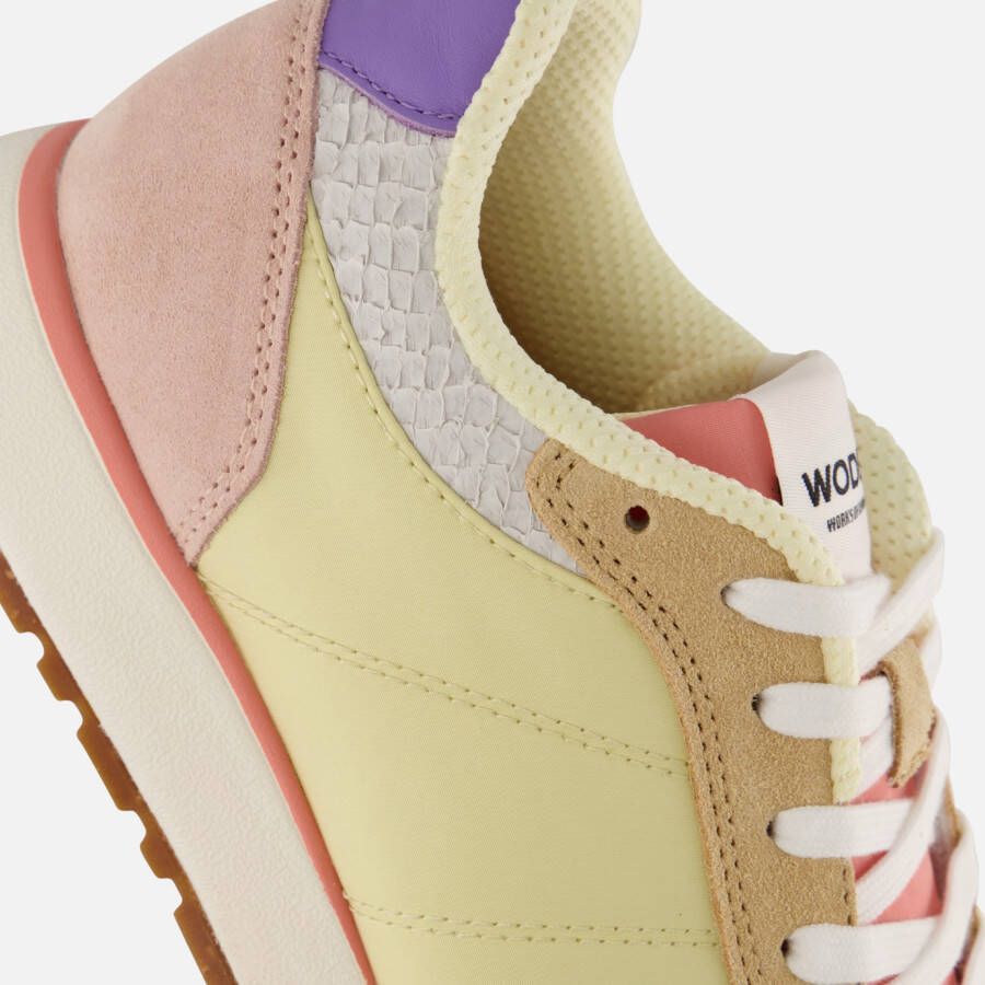 Woden Ronja Powder Sneakers beige Leer