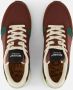 Woden Ronja Reflective Sneakers bruin Leer Dames - Thumbnail 4