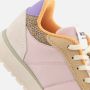 Woden Innovatieve Color-Blocked Sneakers met visleren details Beige Dames - Thumbnail 11