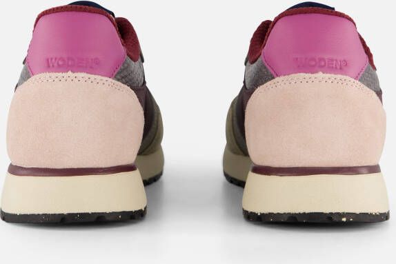 Woden Ronja Sneakers bruin Leer