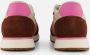 Woden Ronja bruin roze multi dames sneakers - Thumbnail 4
