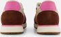 Woden Ronja bruin roze multi dames sneakers - Thumbnail 4