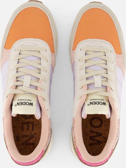 Woden Ronja Sneakers paars Leer