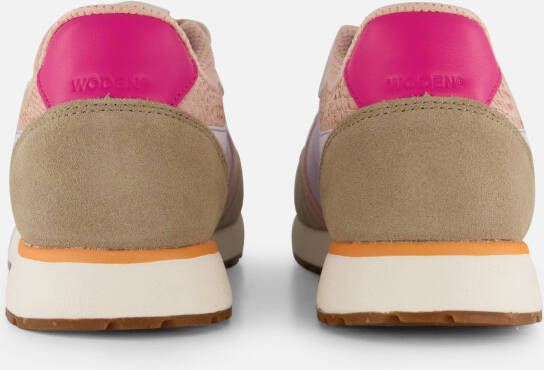 Woden Ronja Sneakers paars Leer