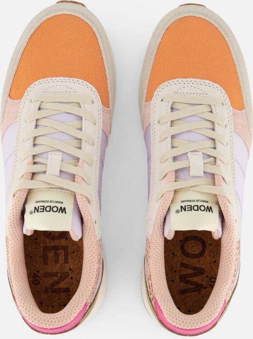 Woden Ronja Sneakers paars Leer
