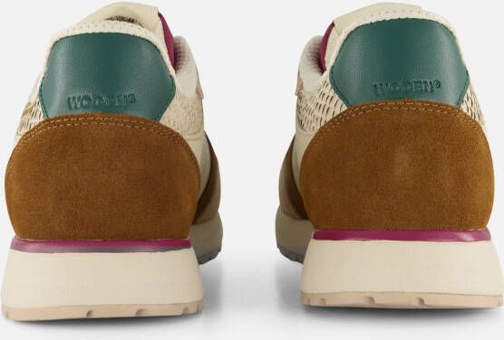Woden Ronja Sneakers rood Textiel