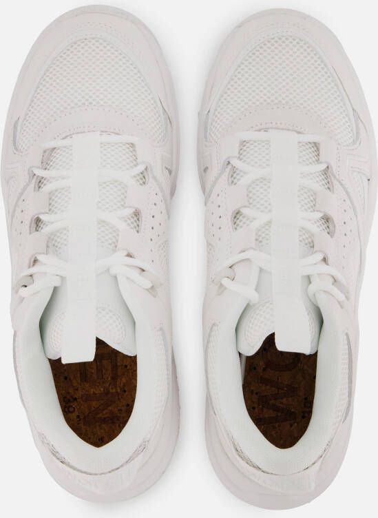 Woden Sif Reflective Sneakers wit Textiel
