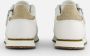 Woden Ydun Leather Zipper Trendy Leren Sneakers Beige Dames - Thumbnail 4