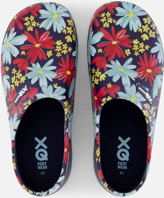XQ Footwear Garden Clogs blauw EVA