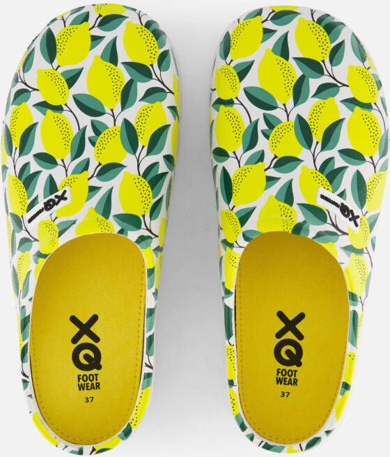 XQ Footwear Garden Clogs geel EVA