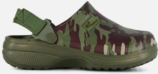 XQ Footwear Garden Clogs groen Rubber
