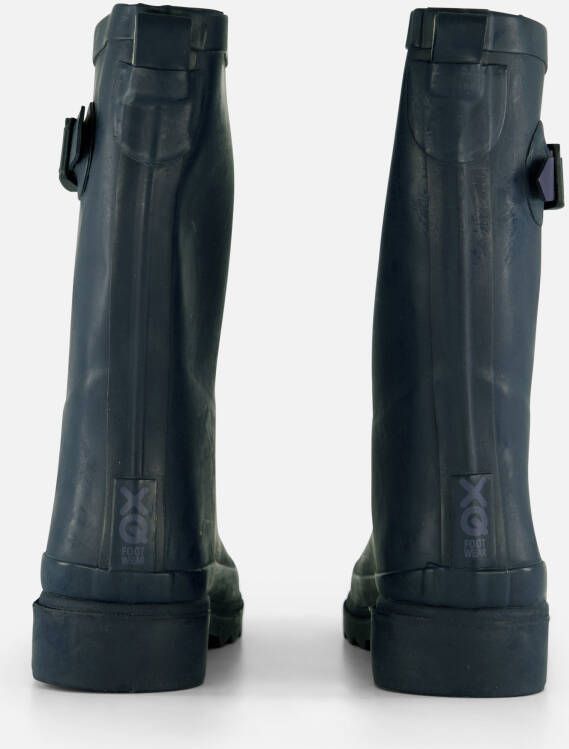 XQ Footwear Regenlaarzen blauw Rubber
