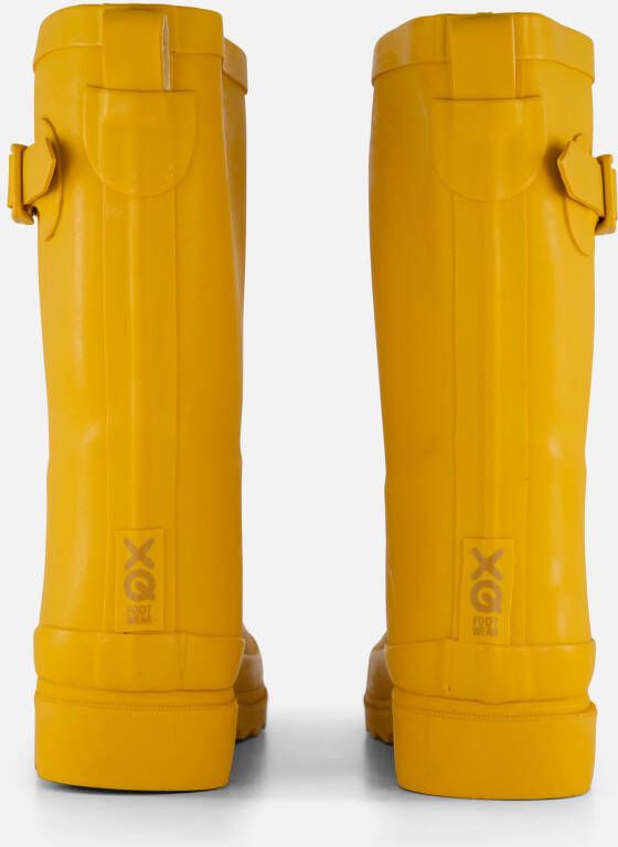 XQ Footwear Regenlaarzen geel Rubber