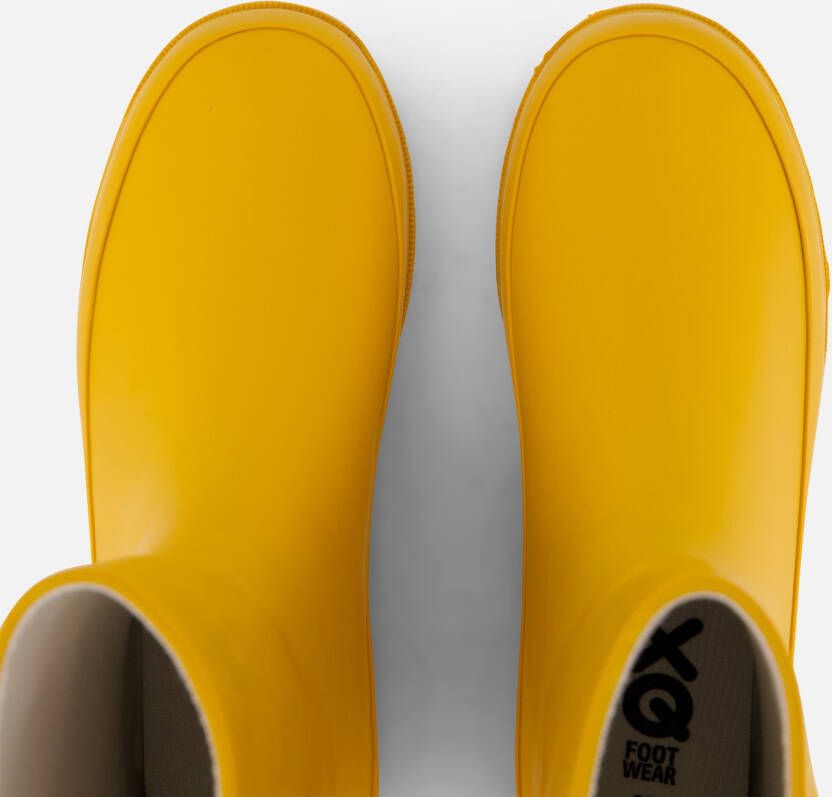 XQ Footwear Regenlaarzen geel Rubber
