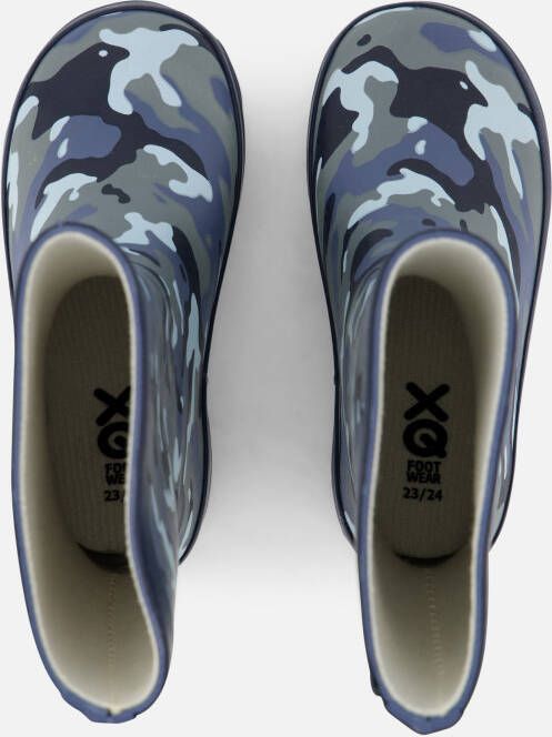 XQ Footwear Regenlaarzen grijs Rubber