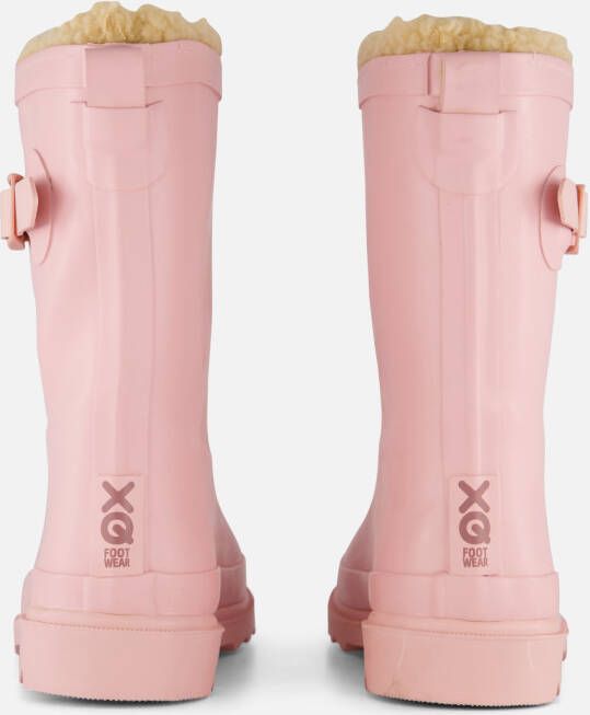 XQ Footwear Regenlaarzen roze Rubber