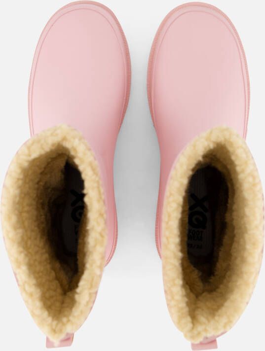 XQ Footwear Regenlaarzen roze Rubber