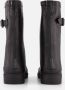XQ Footwear Regenlaars Riem Rubber Zwart Laarzen - Thumbnail 3