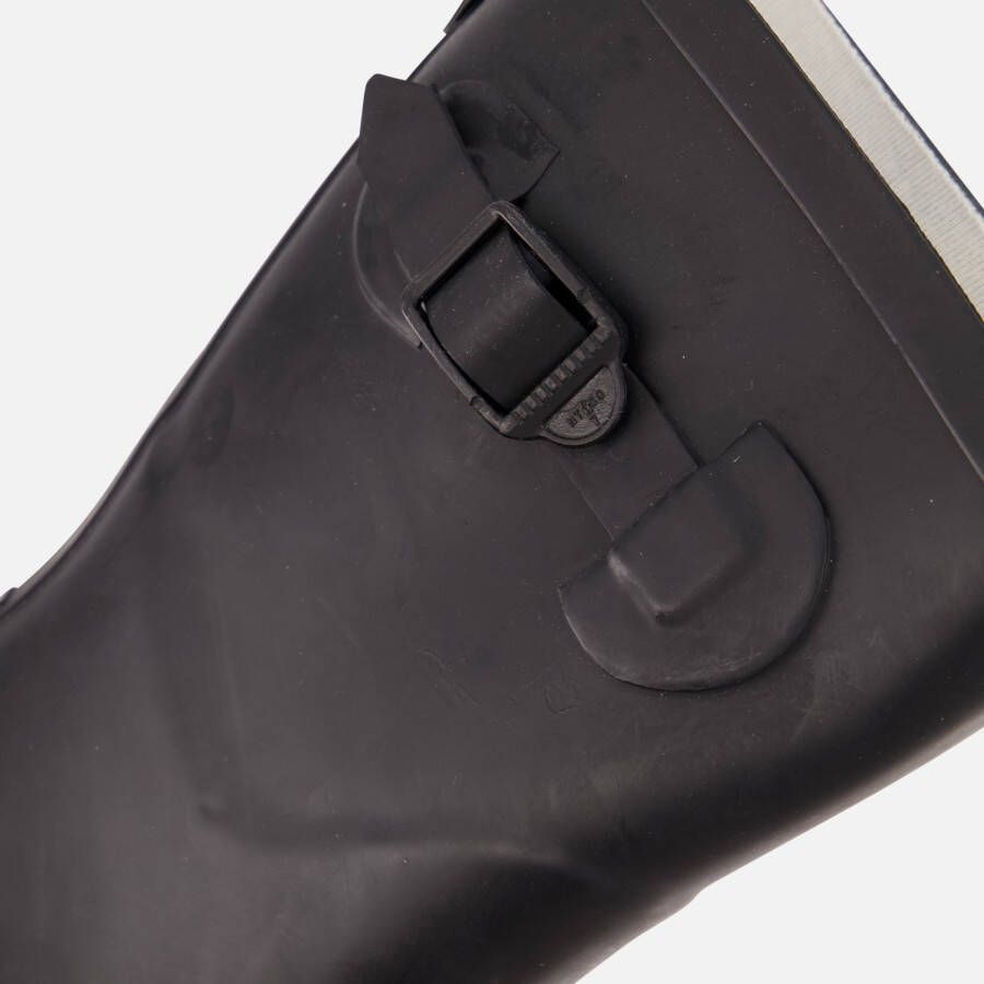 XQ Footwear Regenlaarzen zwart Rubber