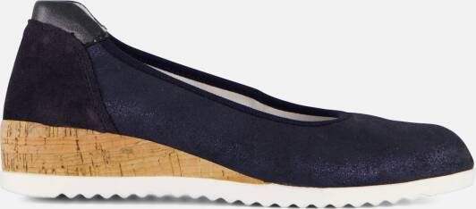 Feyn Ellie 08 Instappers blauw Suede