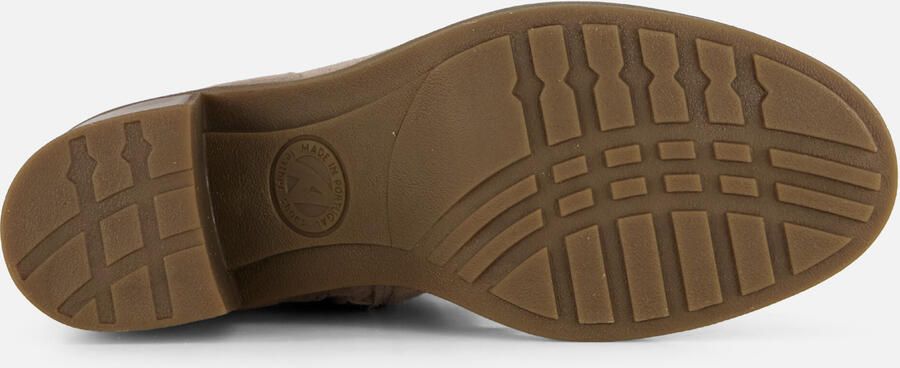 Feyn enkellaarzen met hak beige - Foto 5