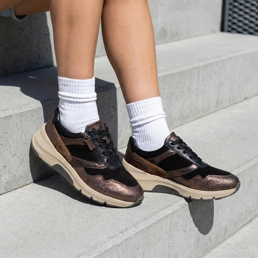 Feyn Jasmin 26 Sneakers brons Suède - Foto 2