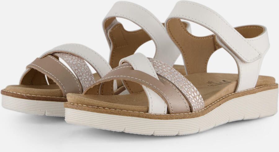 Feyn Nora03 Sandalen wit Leer - Foto 5