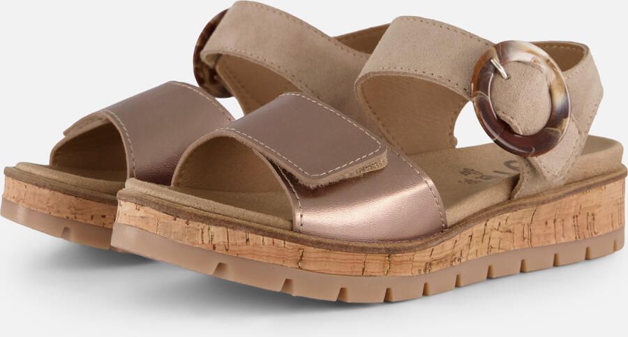 Feyn Sandalen beige Leer