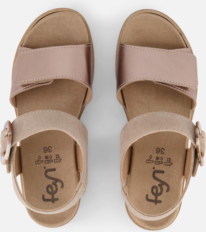 Feyn Sandalen beige Leer - Foto 3