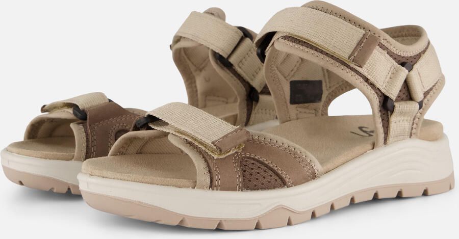 Feyn Sandalen beige Textiel - Foto 4