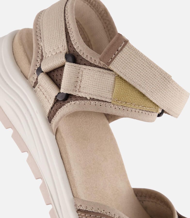 Feyn Sandalen beige Textiel - Foto 2