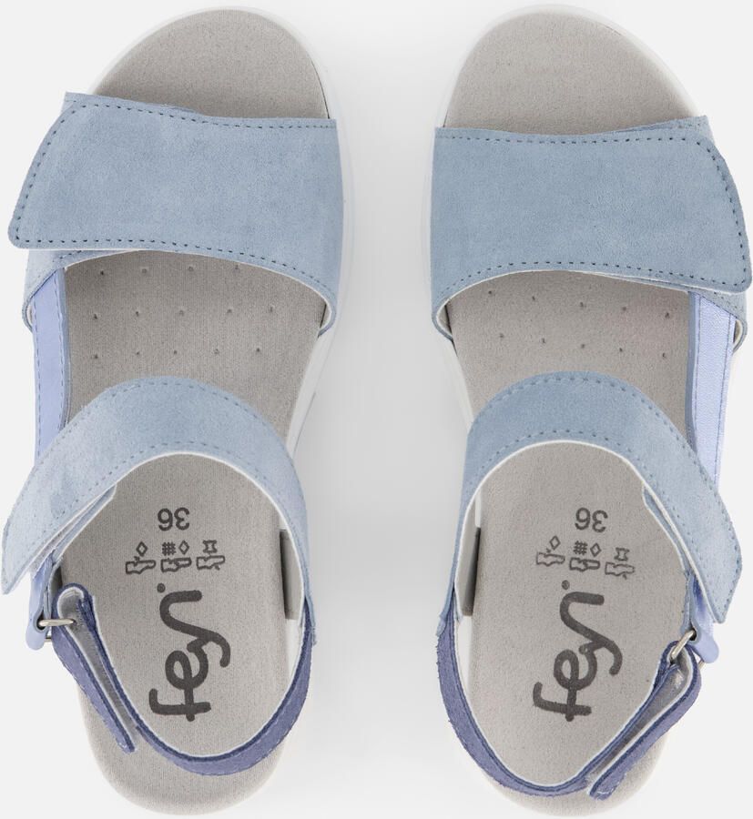 Feyn Sandalen blauw Leer - Foto 3