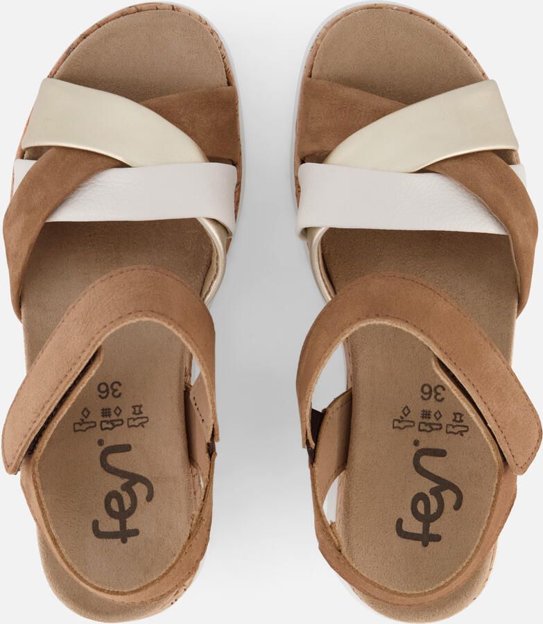 Feyn Sandalen bruin Leer - Foto 3