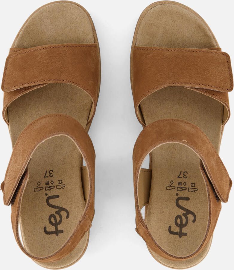 Feyn Sandalen cognac Nubuck - Foto 4