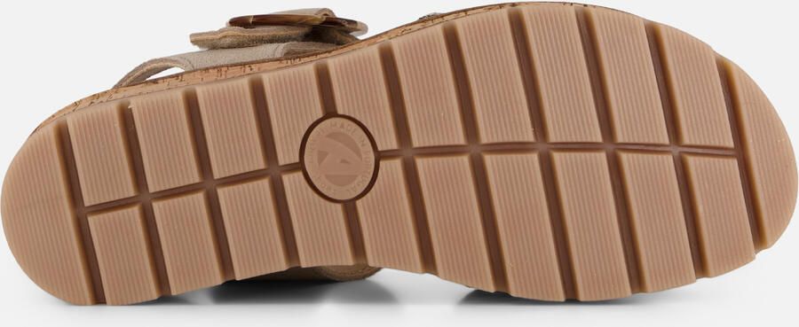 Feyn Sandalen Panterprint beige Leer - Foto 5